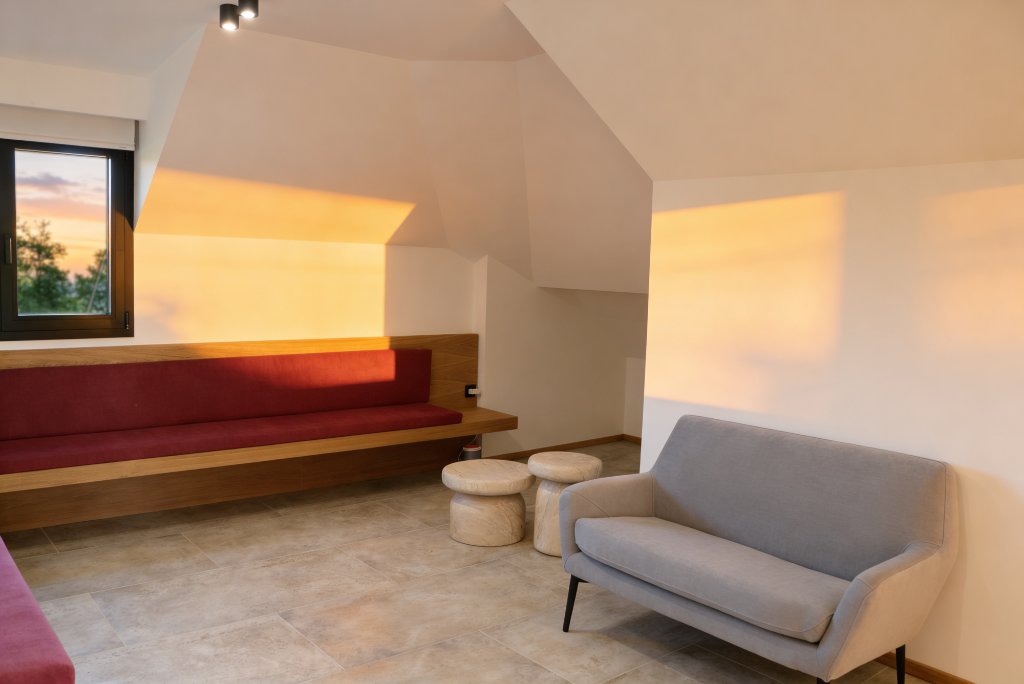 Sala de espera · Clínica Velázquez & Eguren Dermatología Majadahonda