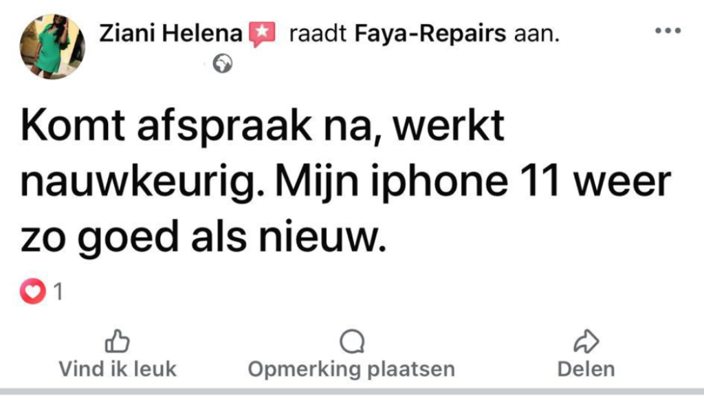 Recensie 1