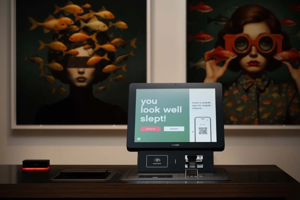 Enzosystems HQ kiosk installation