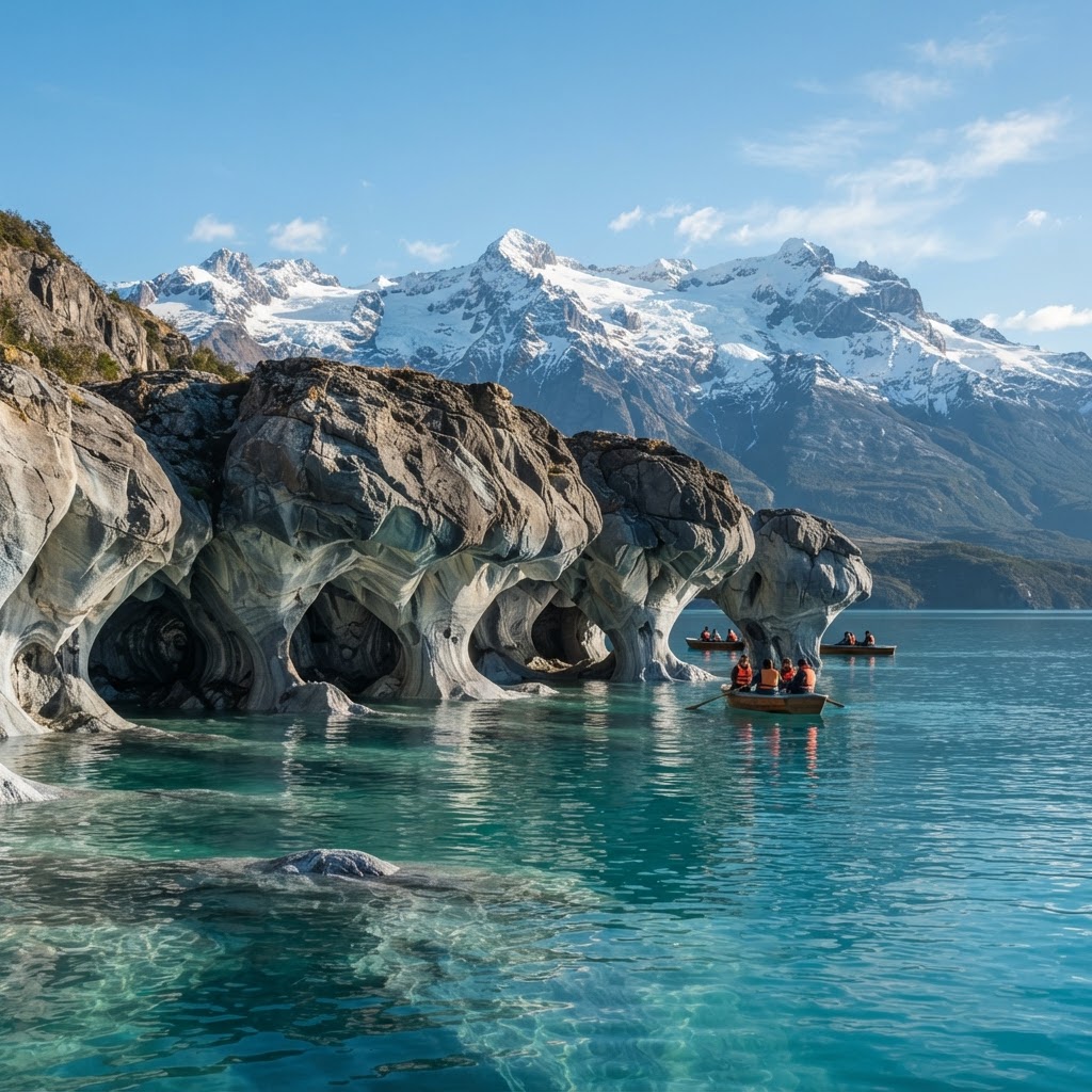 Puerto Río Tranquilo: La joya turquesa en el corazón de la Carretera Austral