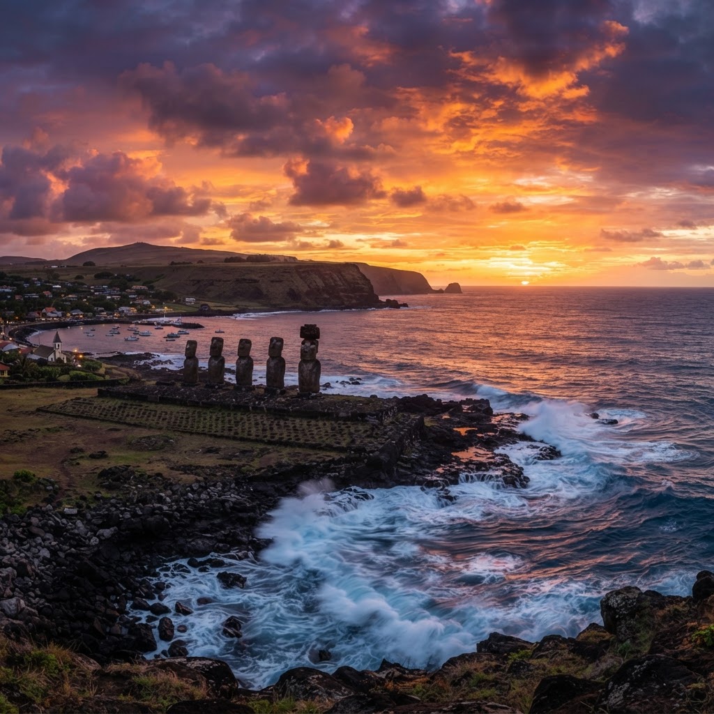 Hanga Roa: El corazón místico de Rapa Nui y su cultura ancestral