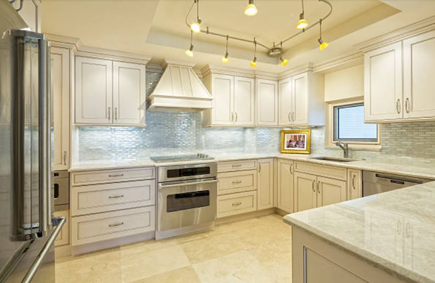 Interior cabinet painting — preparation & finished result