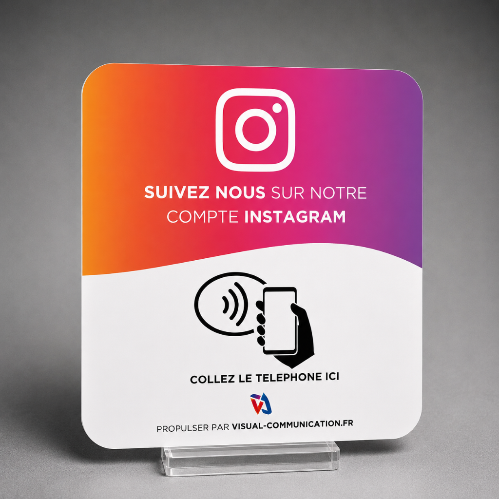 Plaque Instagram — Classique