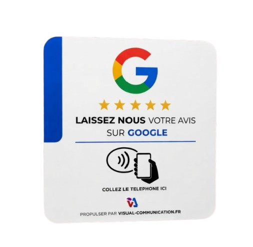 Plaque NFC Google Avis