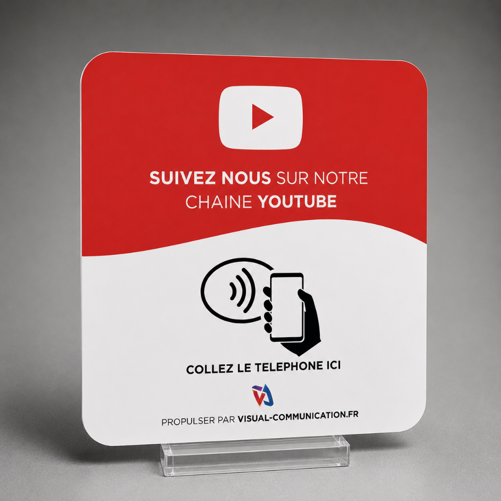 Plaque YouTube — Classique