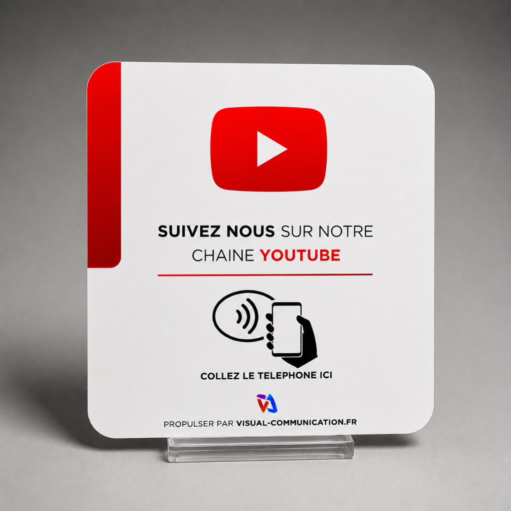 Plaque YouTube — Épuré