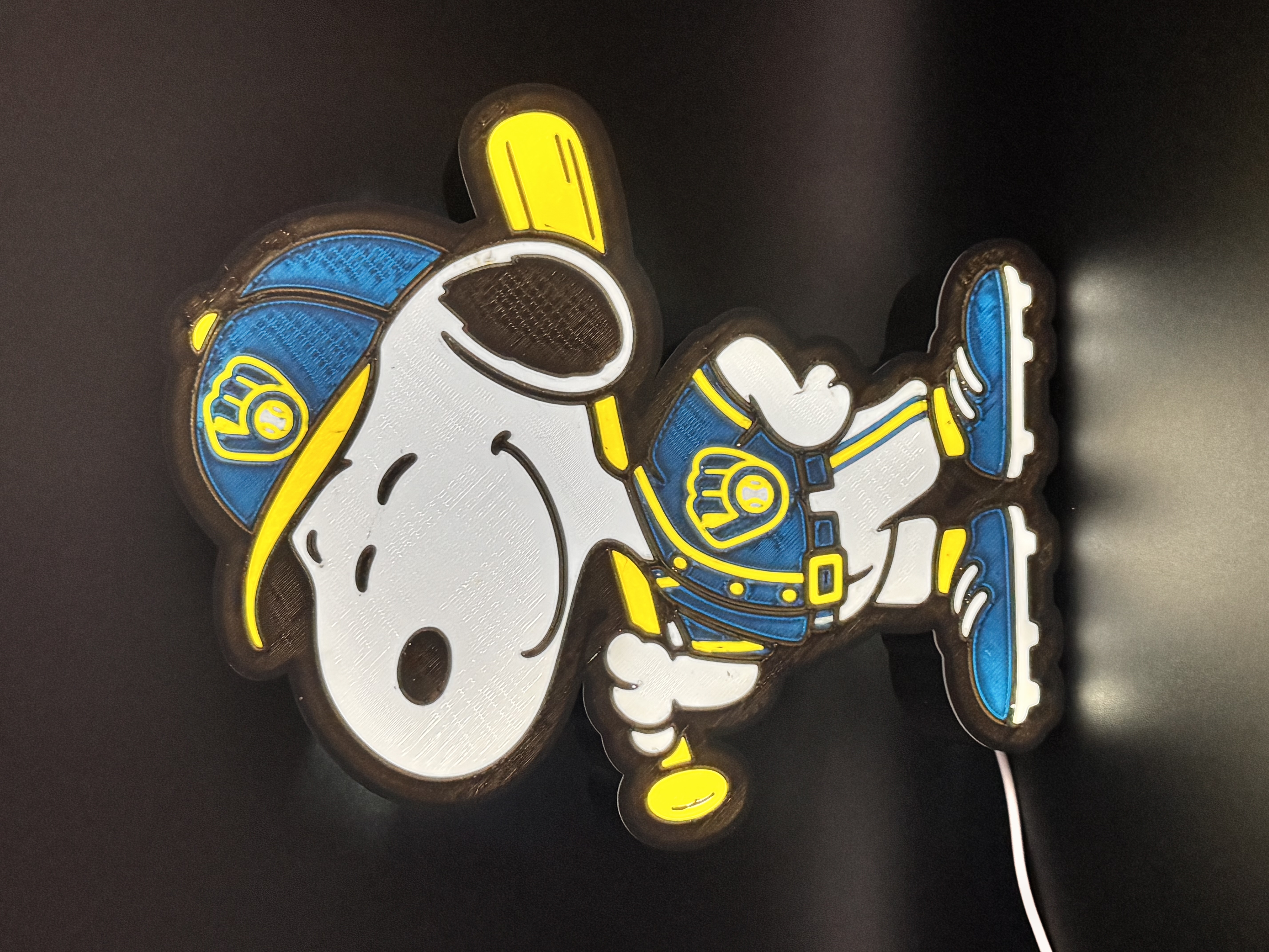 Snoopy Brewers Lightbox