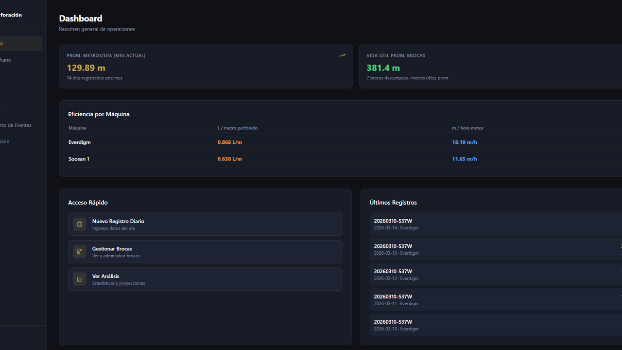 Canteras Diquecito SA template preview