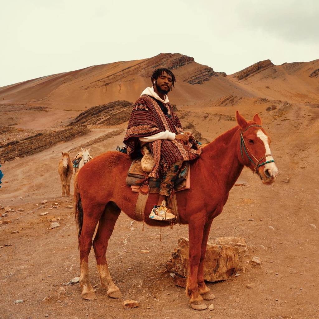 Kofi Duah on horse