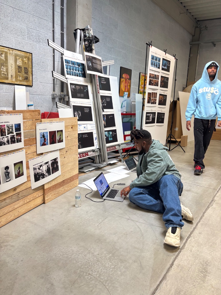 Kelvin at work