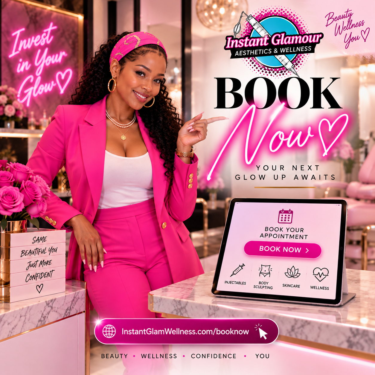Book Your Appointment — Your Next Glow Up Awaits