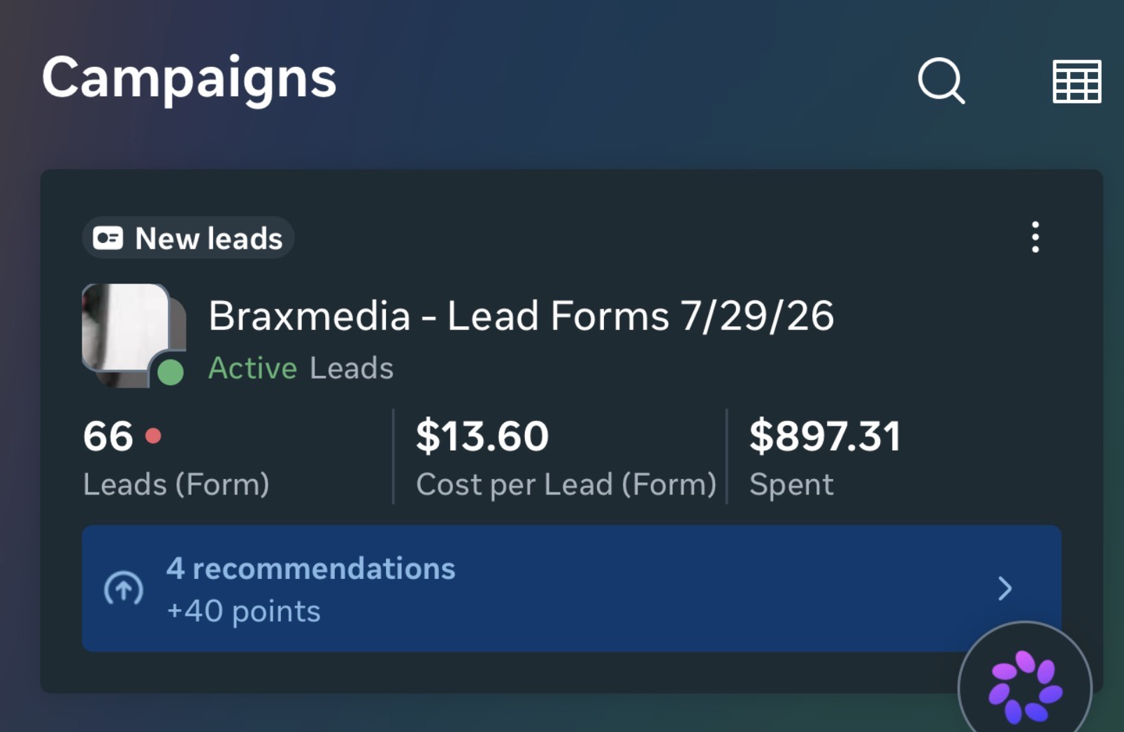 Braxmedia - Lead Forms 7/29/26