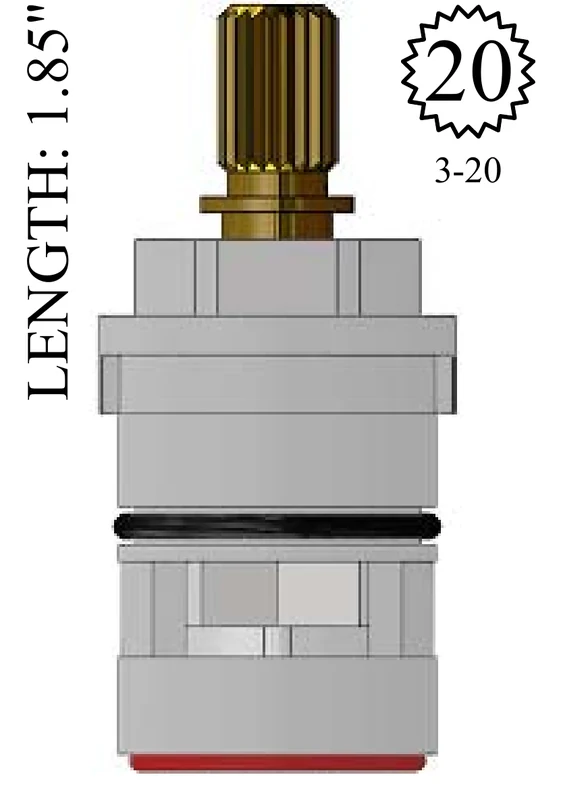 PFX141562PK Replacement Ceramic Disc Unit