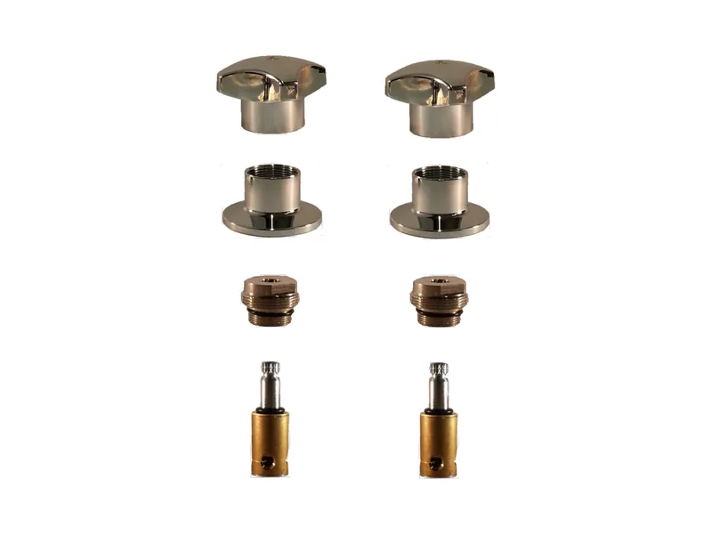2-Valve Rebuild Kit for Kohler, Cross Handles with LF460052-B Stems