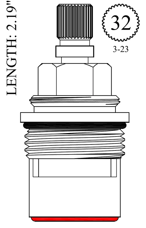 400871 Replacement Ceramic Disc Unit