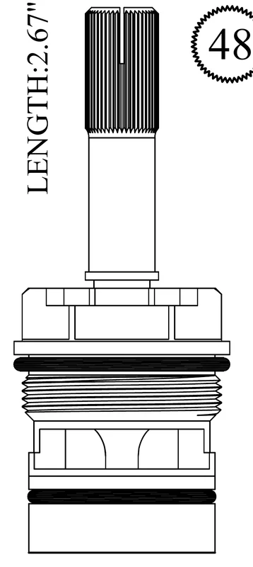 American Standard 030234-0070A Replacement Ceramic Disc Unit