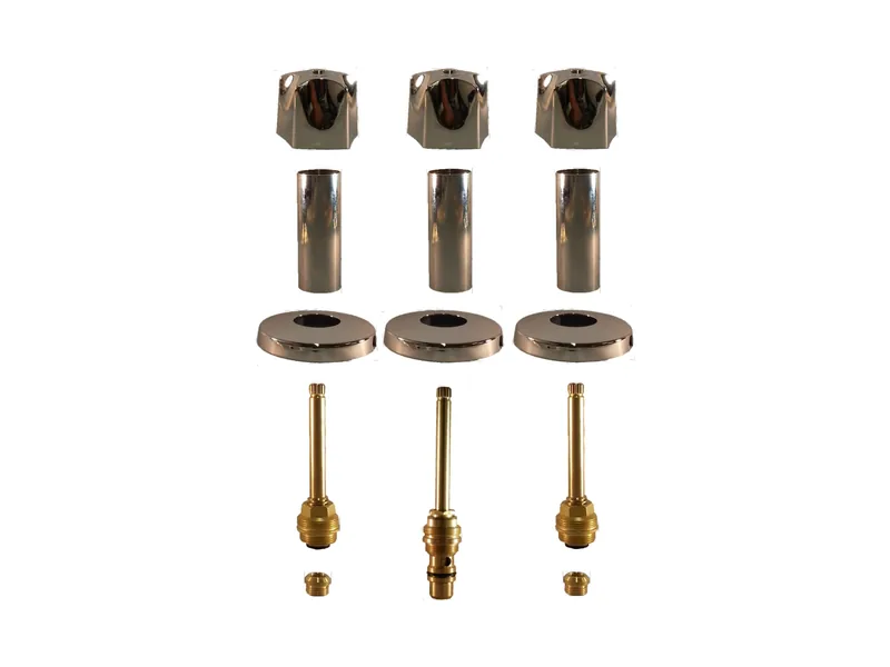 3-Valve Rebuild Kit for Savoy, Knob Handles with 403321 Stems