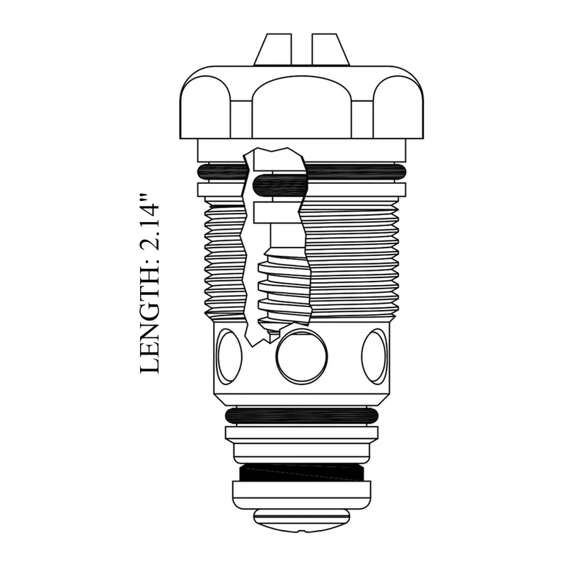 Acorn 0528-000-002 Replacement Stem Unit