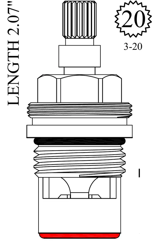 Altmans LF458861 Replacement Ceramic Disc Unit