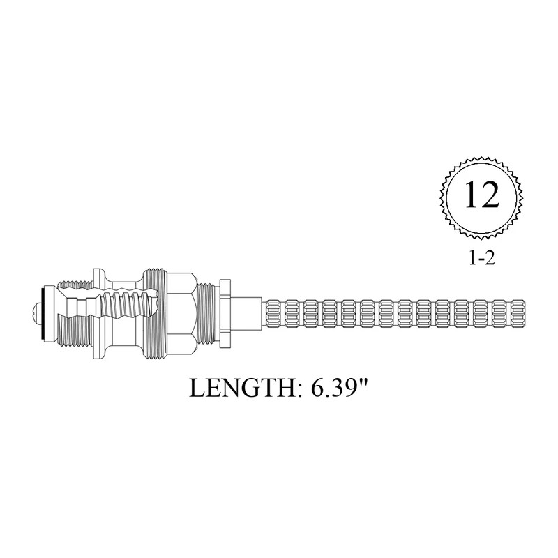 Artistic Brass 426911 Replacement Stem Unit