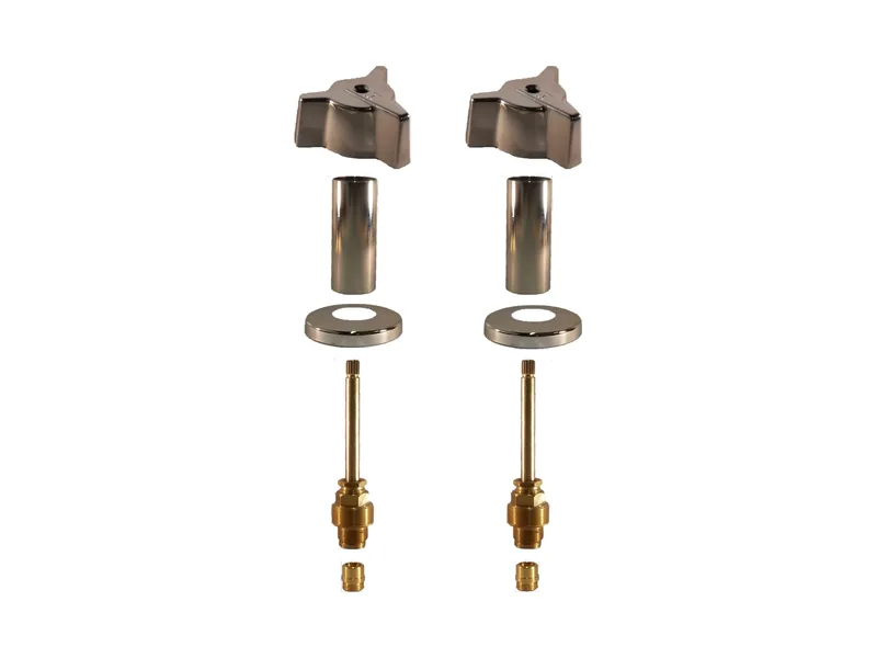 2-Valve Rebuild Kit for Central Brass, Cross Handles with 415811 Stems