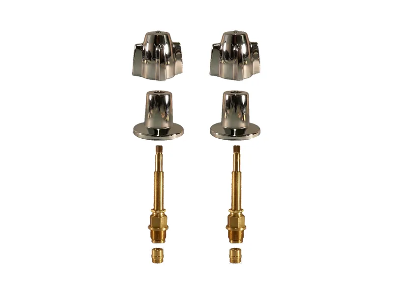 2-Valve Rebuild Kit for Central Brass, Knob Handles