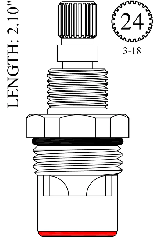 LF459221 Replacement Ceramic Disc Unit
