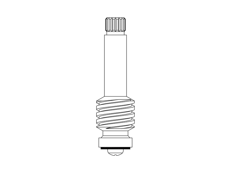 Central Brass SU-1858-R Replacement Stem Only