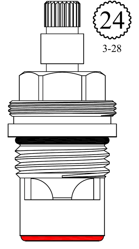LF459341 Replacement Ceramic Disc Unit