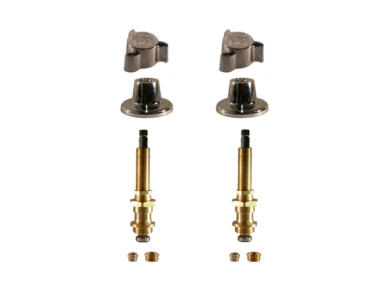 2-Valve Rebuild Kit for Sayco, Cross Handles with 409801 Stems (SA172)