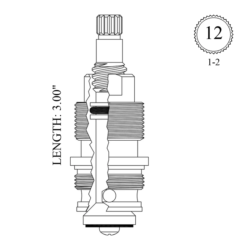 Pfister 910-662 Replacement Diverter Stem