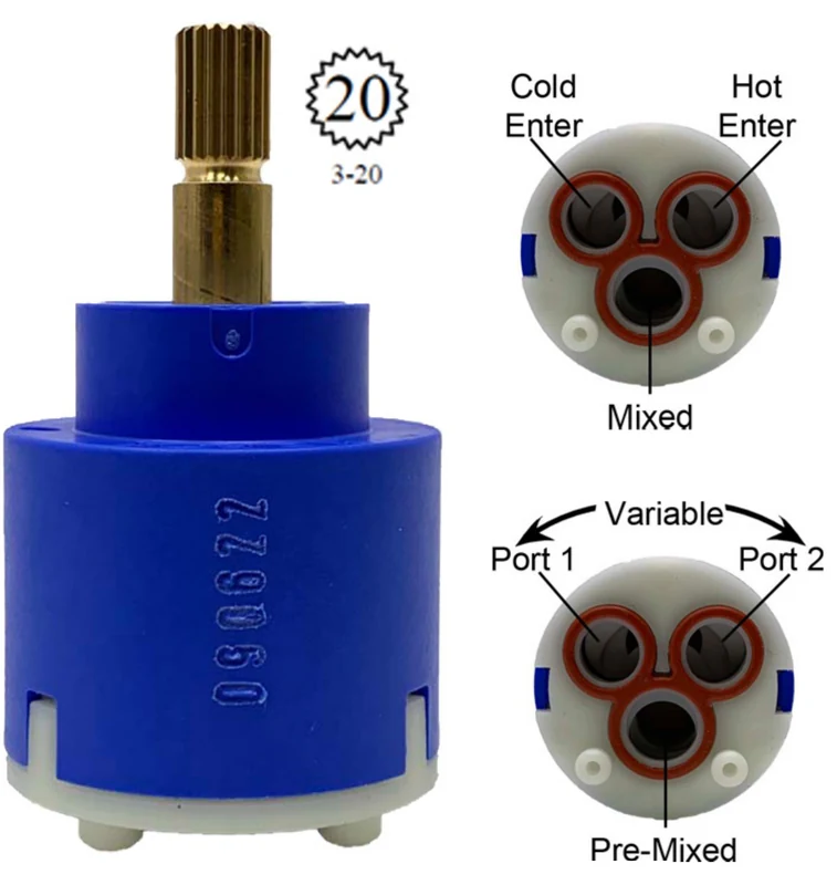KDN-35A Replacement Diverter Cartridge