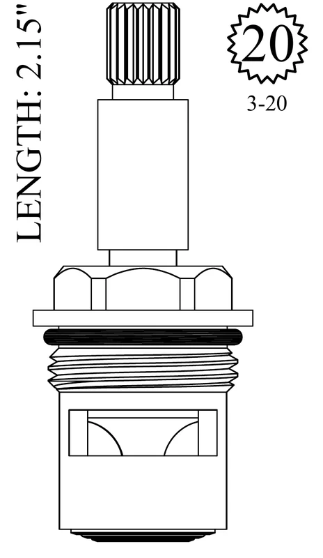 LF459651 Replacement Ceramic Disc Unit