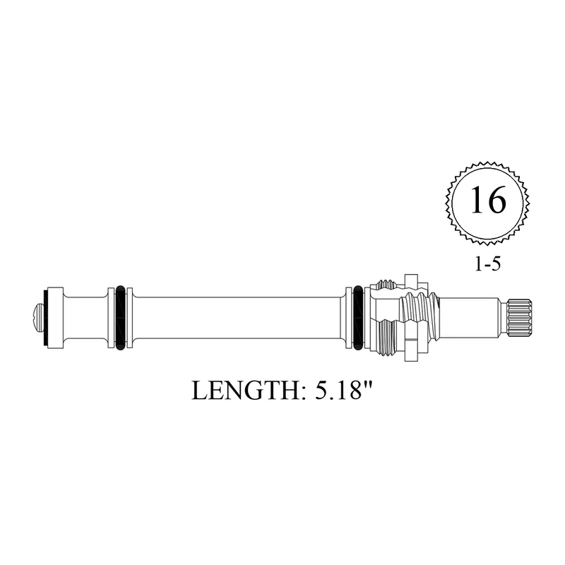Sterling Faucet LF479601 Replacement Stem Unit