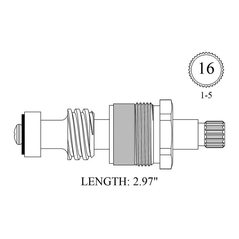 Sterling Faucet A8032 Replacement Stem Unit