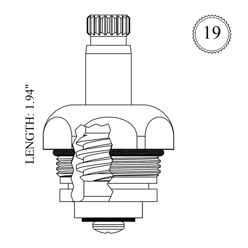 Kohler 34070 Replacement Stem Unit