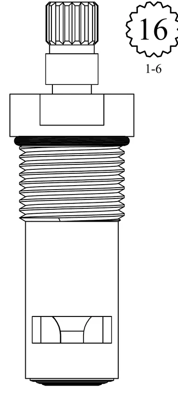 LF462811 Replacement Ceramic Disc Unit