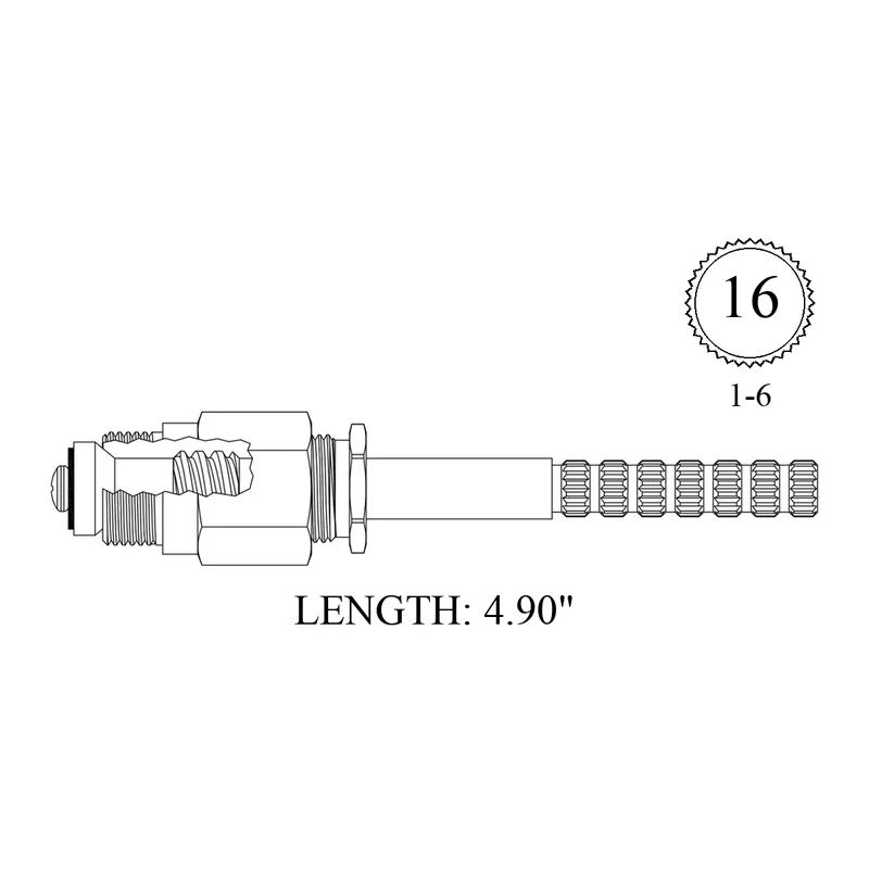 Phylrich 1549HSB-001 Replacement Stem Unit