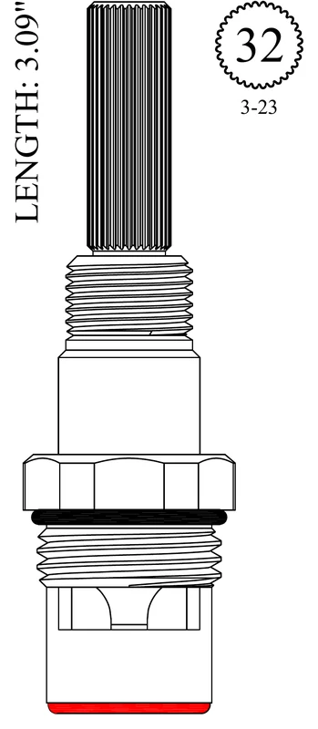 LF466441 Replacement Ceramic Disc Unit