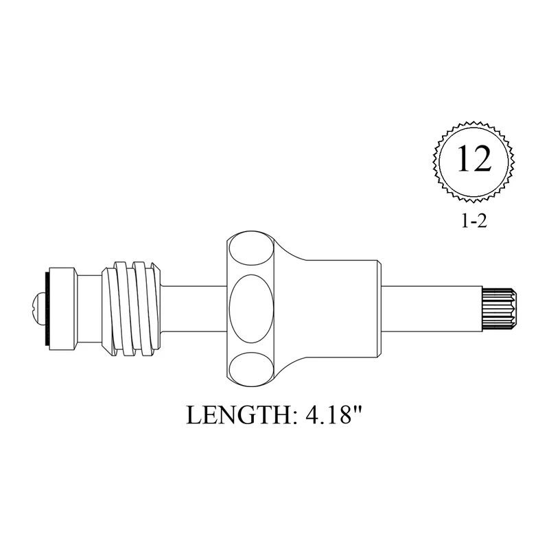 Mueller 405051 Replacement Stem Unit