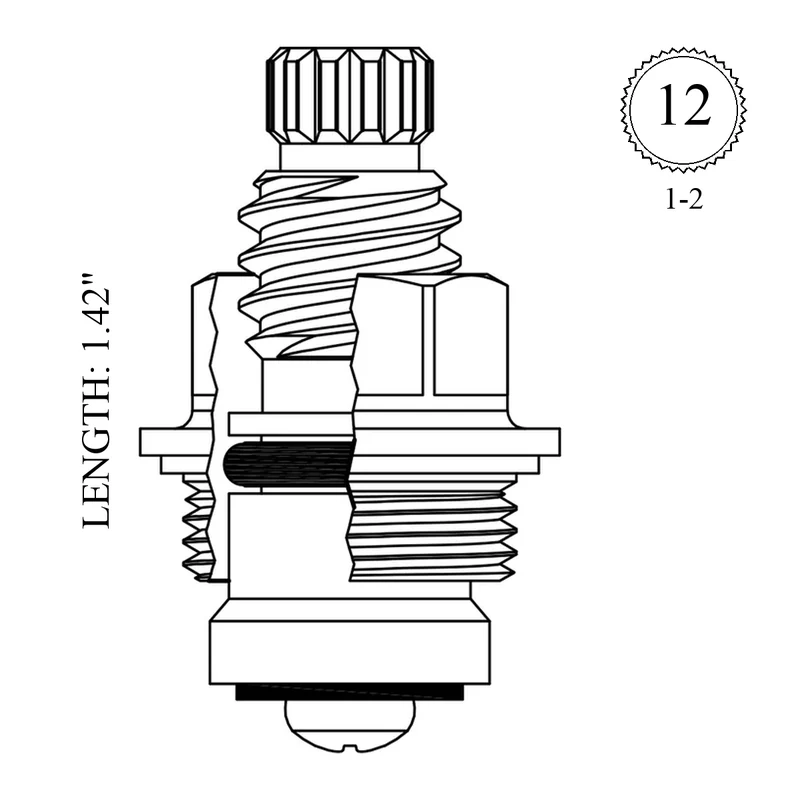 Pfister LF451041 Replacement Stem Unit