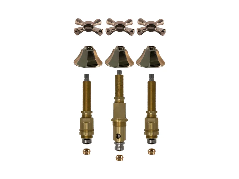 3-Valve Rebuild Kit for Gerber, Cross Handles