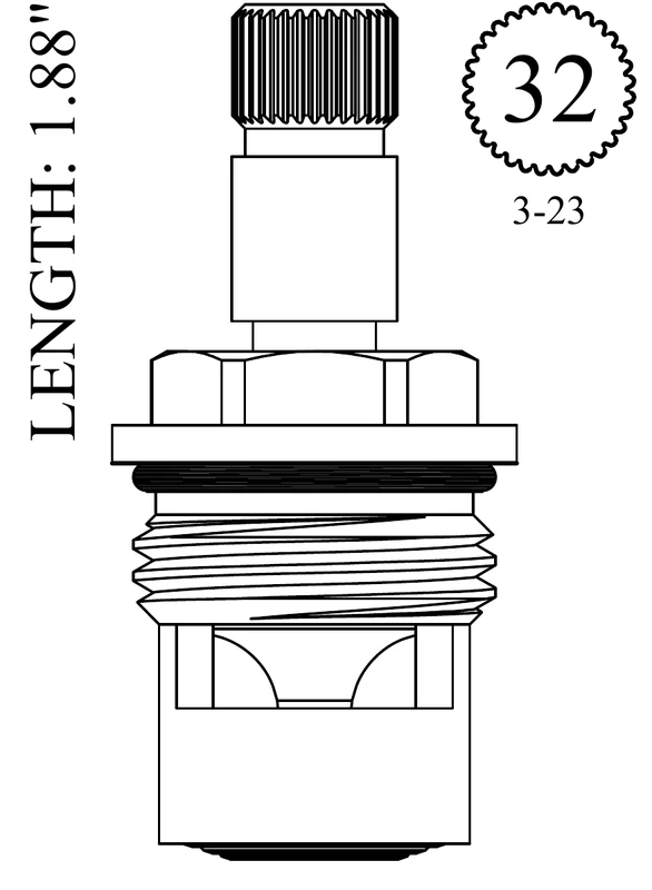 LF455381 Replacement Ceramic Disc Unit