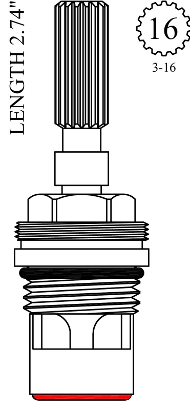 Ceramic Disc Unit for Altmans OLC3 IW