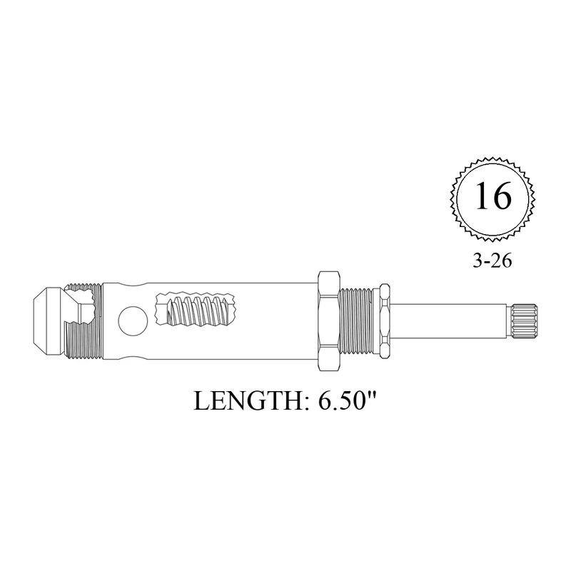 Wolverine Brass 439171 Replacement Diverter Stem