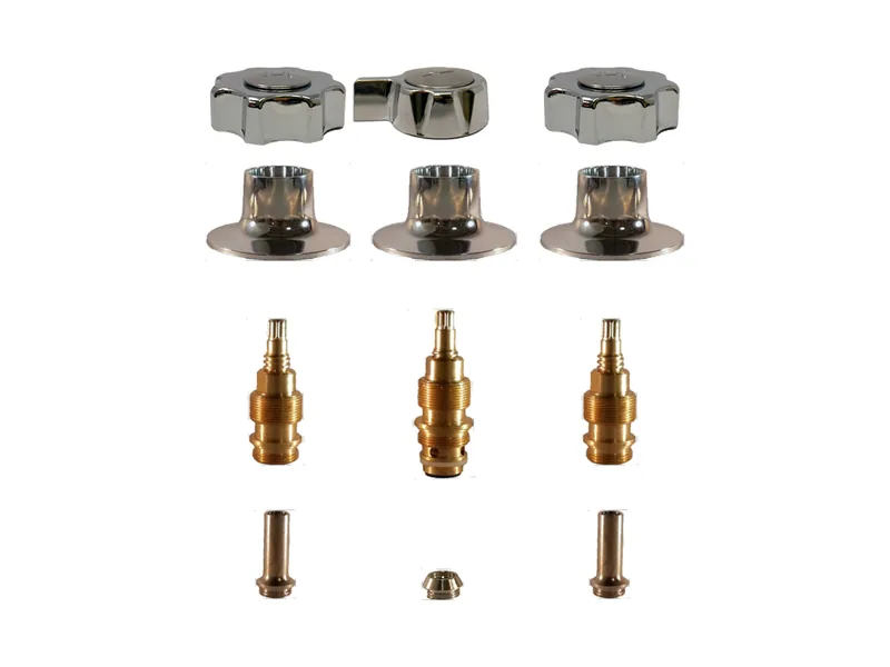 3-Valve Rebuild Kit for Pfister, Mixed Handles with 401311 Stems