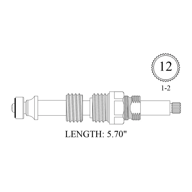 Crane 424561 Replacement Stem Unit