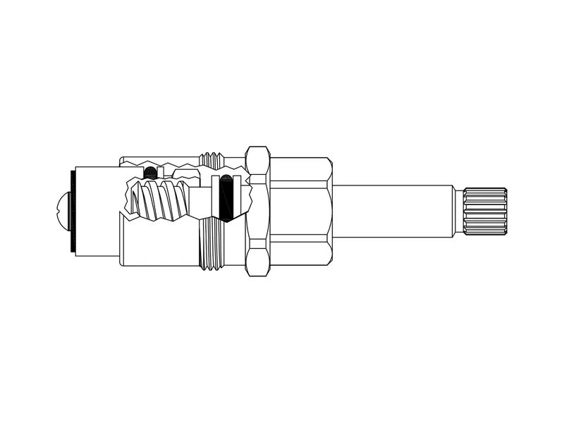 Sherle Wagner LF467501 Replacement Non-Rising Unit