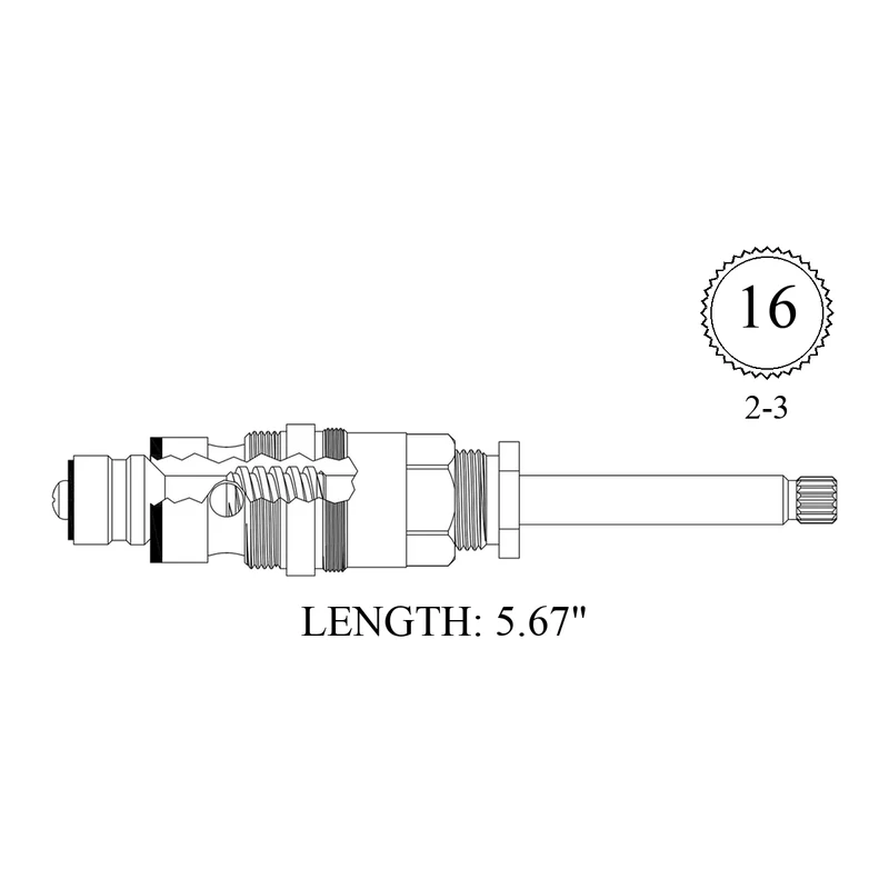 Gerber 96-230 Replacement Diverter Stem