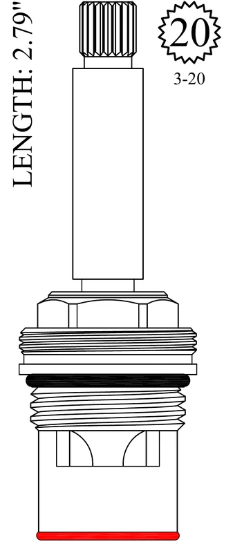 LF465331 Replacement Ceramic Disc Unit